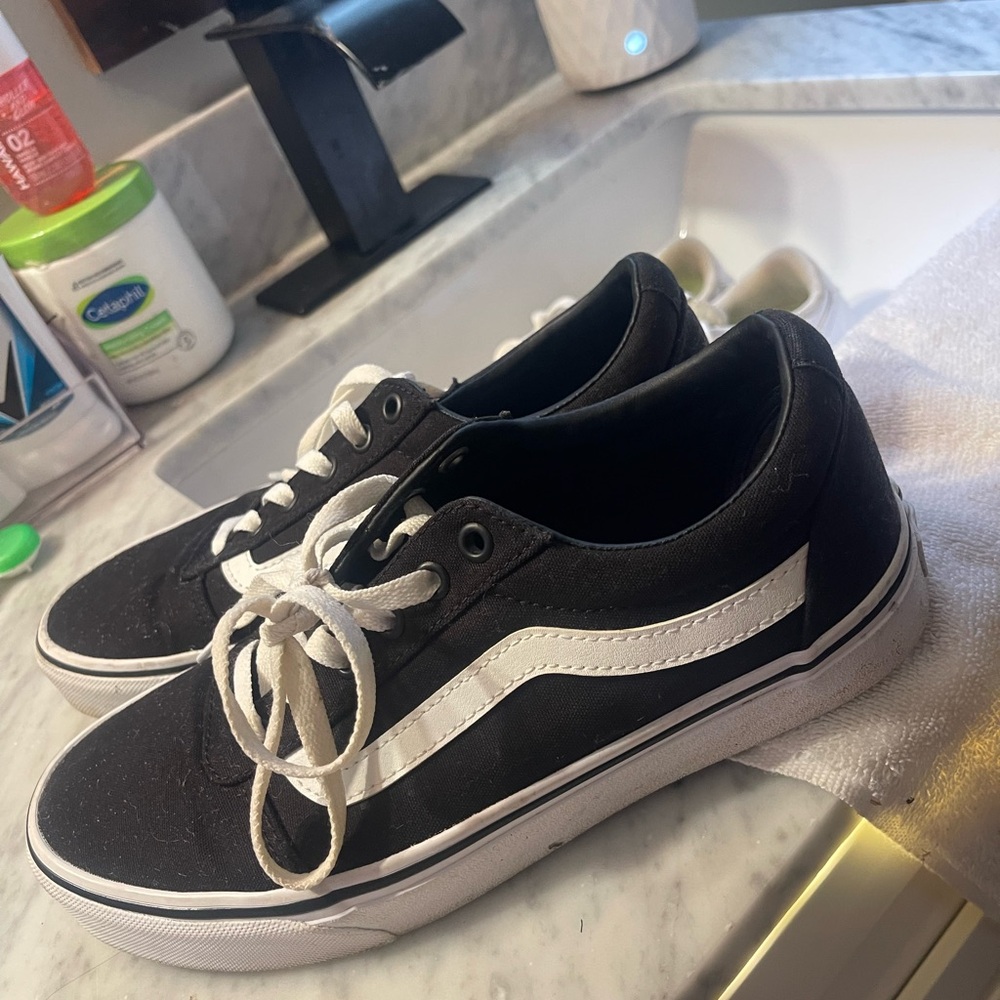 Vans Black and White Women's Sneakers